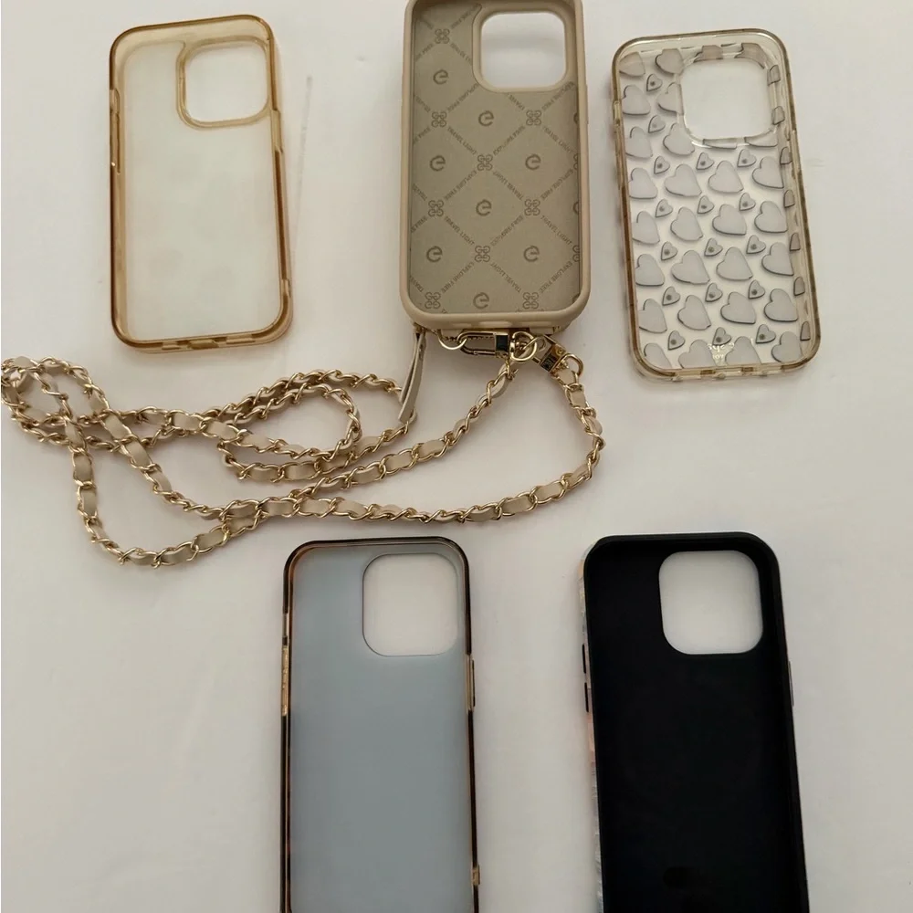 Kate Spade and other Phone Cases for iPhone 14 Pro lot of 5